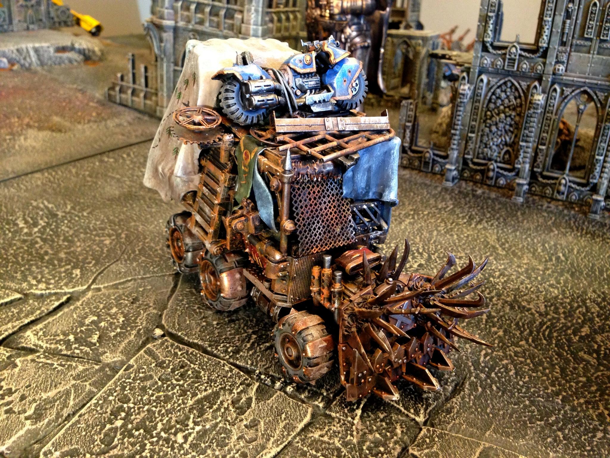 Orks, Warhammer 40,000 - Custom Ork Trukk - Gallery - DakkaDakka